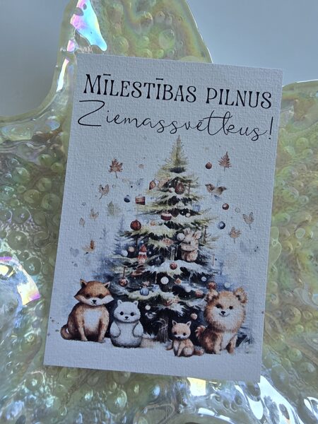 Mīlestības pilnus Ziemassvētkus!