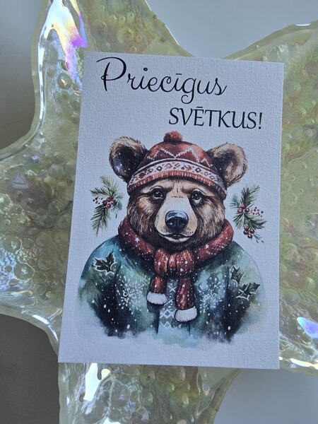 Priecīgus svētkus! Lācis