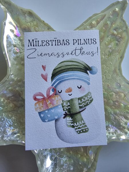 Mīlestības pilnus Ziemassvētkus!