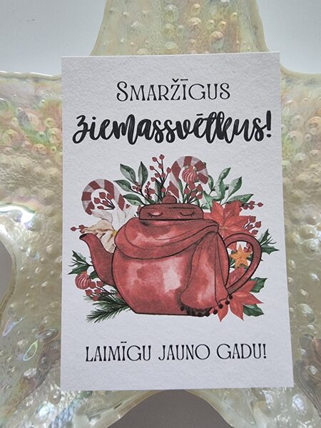 Smaržīgus Ziemassvētkus un Laimīgu Jauno gadu