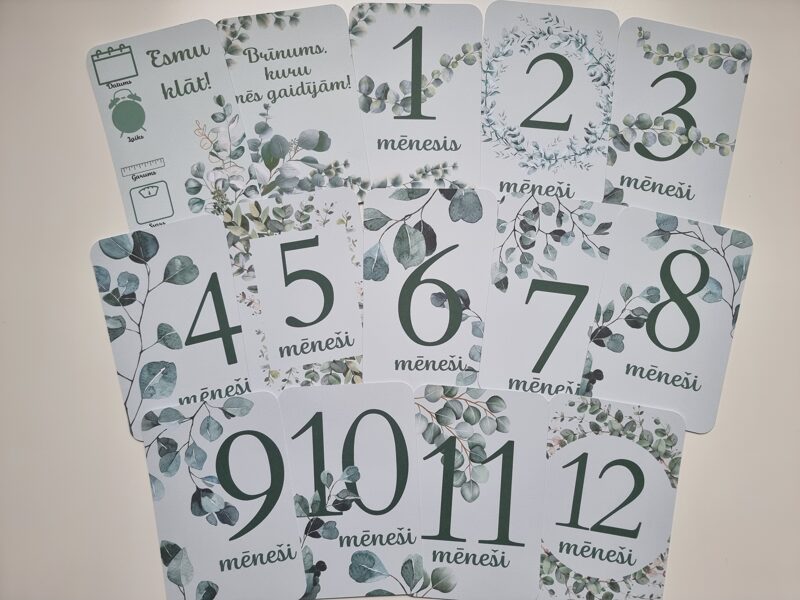 Zaļās Eikalipta mēneškartiņas